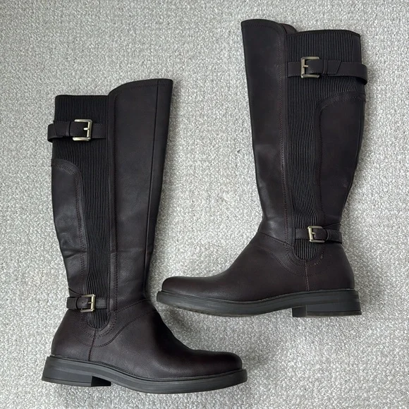 White Mountain Riding Boots Brown - Picture 2 of 4